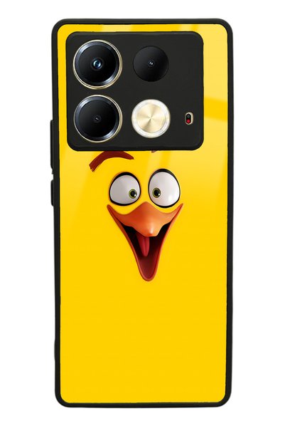 Spoyi Infinix Note 40 Yellow. Designed Glossy Phone Case