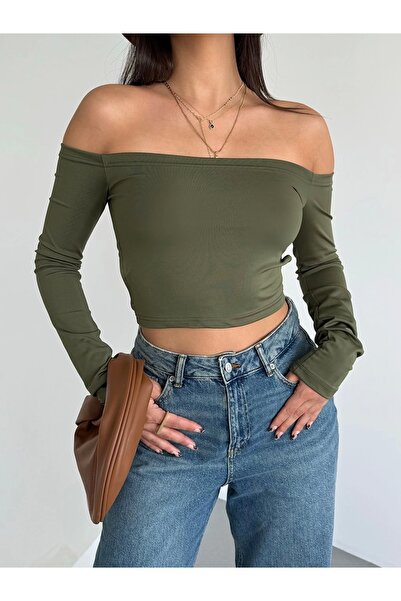 Bbeox Sırt Dekolteli Madonna Crop