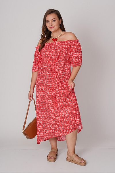 Büyük Moda Viscous Off-shoulDer Dress