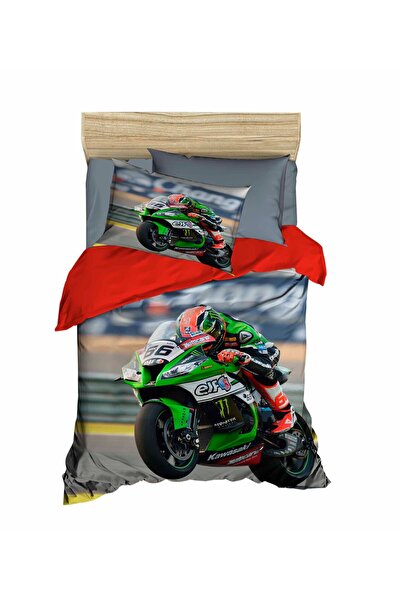 Fabeteks Racing Engine Digital Single Teen Duvet Cover Set