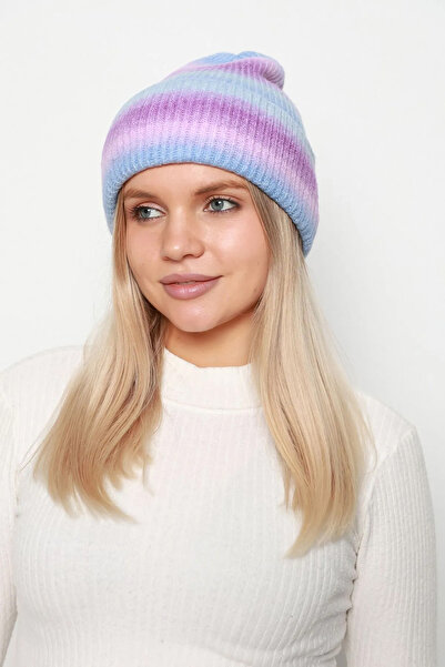 REMSA Lilac Colored Women's Beret - Rkş-16 Model