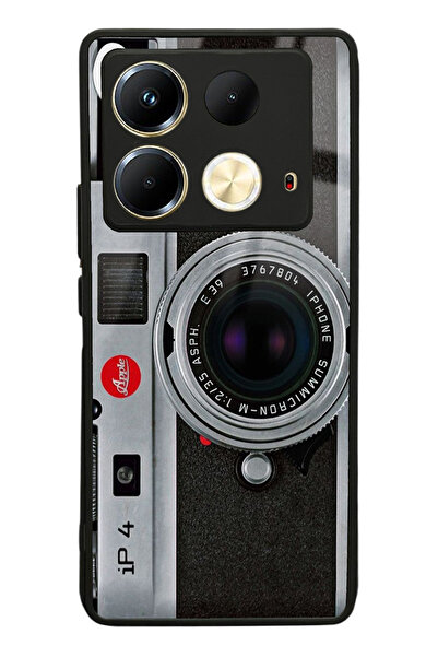 Spoyi Infinix Note 40 Glossy Phone Case with Lens Design