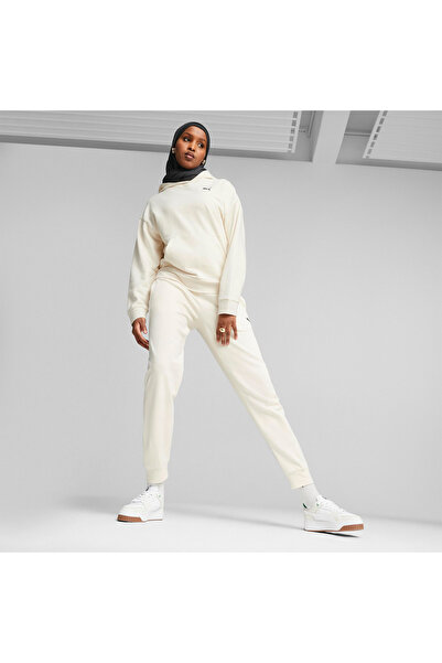 Puma Better Essentıals Hoodie Kadın Bej Hoodie