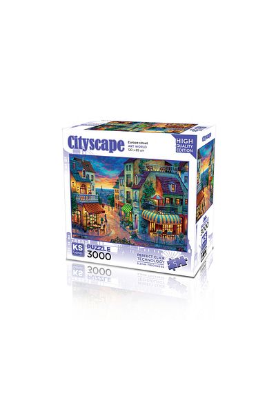 Ks Games Europe Street 3000 Piece Puzzle