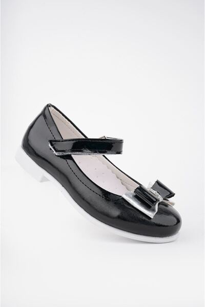 Aymer Kız Bebe Rugan Ayakkabı