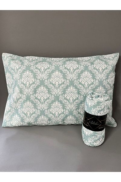 Garden Home Ranforce Woven Elastic Sheet Set (Green)