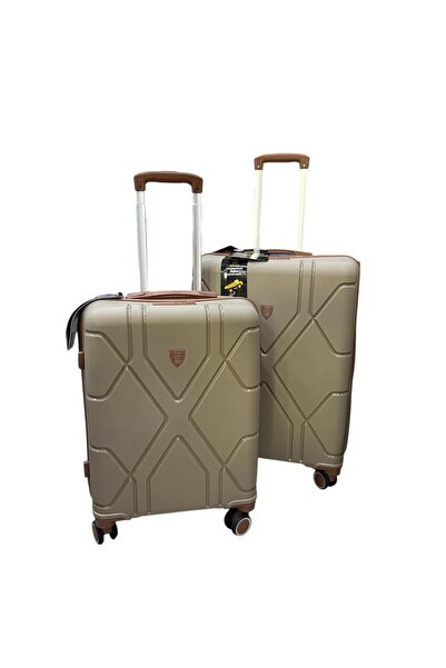 MÇS Mçs V375 Polipropilen 2'li  orta& küçük Valiz Seti