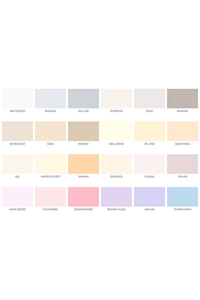 Fawori Plastik İç Cephe Duvar Boyası 3,5 Kg-İnci Çiçeği