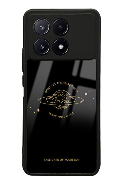 Spoyi Xiaomi Poco X6 Pro Retrograde Tasarımlı Glossy Telefon Kılıfı