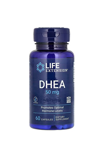 Life Extension Dhea 50 mg 60 Kapsül Usa Vers.870