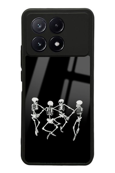 Spoyi Xiaomi Poco X6 Pro Dancer Skeleton Design Glossy Phone Case