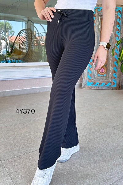 İnce Topuk Fitilli Ottoman Diz Yapmaz Pantolon 4Y370