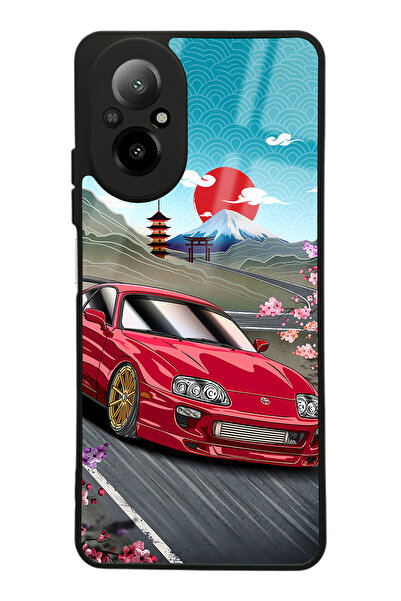 Spoyi Oppo Realme 12 Lite Supra Tasarımlı Glossy Telefon Kılıfı