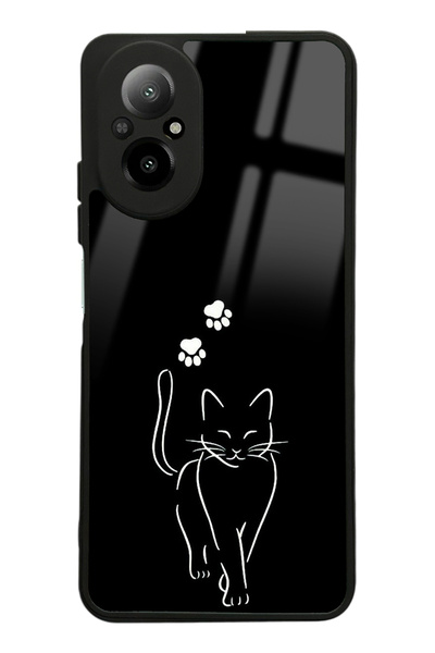 Spoyi Oppo Realme 12 Lite Paticik Tasarımlı Glossy Telefon Kılıfı