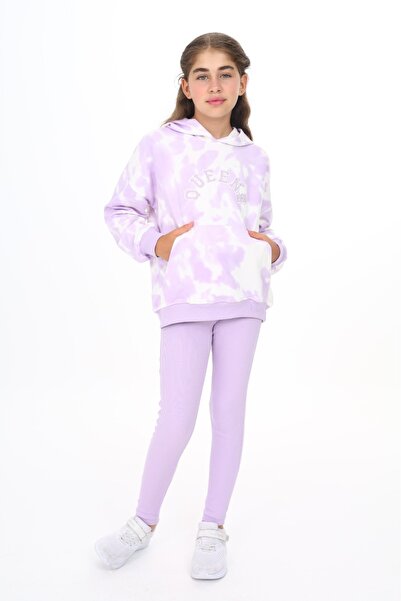 Toontoy Girl's Tie-Dye Patterned Tights Set