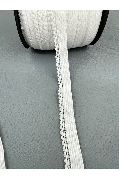 paşateks since 1995 şekil 5 Meters White Underwear Rubber - 1 cm