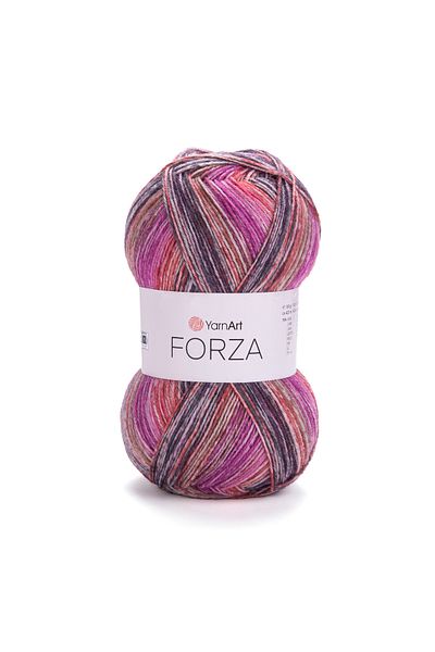 Yarnart FORZA Ebruli Χειροποίητο Πλεκτό Νήμα - Ebruli-2601 Μοντέλο Πλεκτομηχανής