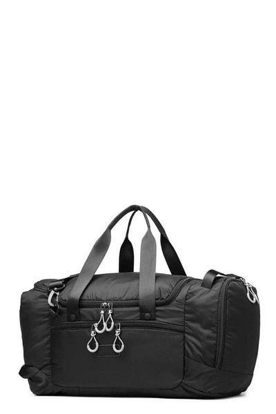 SMART BAGS Geantă de voiaj unisex neagră ultra usoara Smb-3204