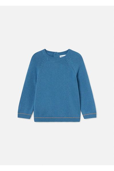 MAYORAL Baby Boy Blue Basic Sweater - 351