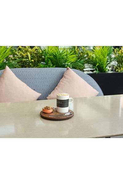 Davi Ahşap Wooden Presentation Plate - Elegance for Your Beverage Presentations