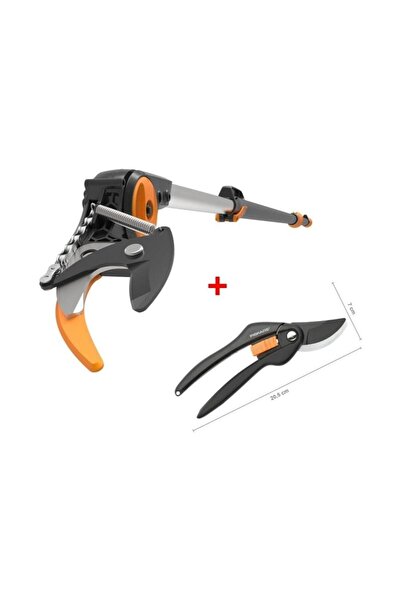 FiSKARS 115012 UPX86 Yüksek Dal Kesme (Testeresiz) + 111260-1000567 Budama Makası P26