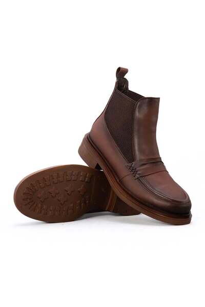 Gusse Denny Kadın Hakiki Deri Loafer Bot 1440
