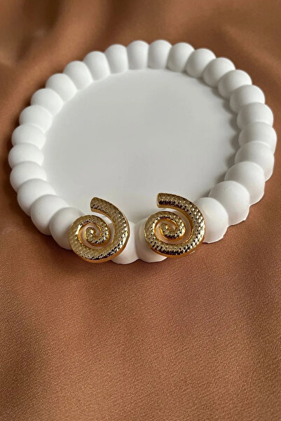 Alexis Carrel Women's Vintage Spiral Earrings