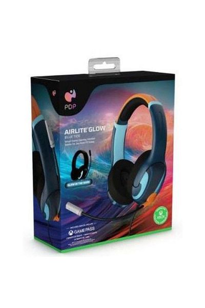 Pdp Airlite 049-015-BLTD Wired Over Ear Headset Blue Tide