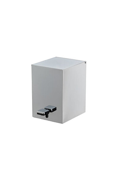 SYSTEM BANYO AKSESUARLARI Pedallı Kare Çöp Kovası 3 Lt Krom 262X245X180 Mm