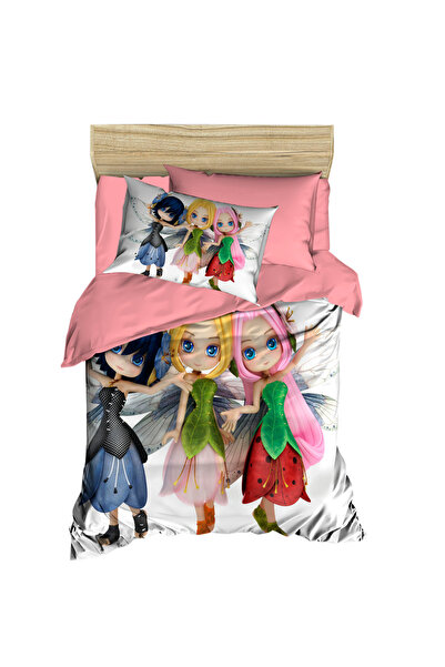 Fabeteks Three Fairies Digital Single Junior Bedding Set