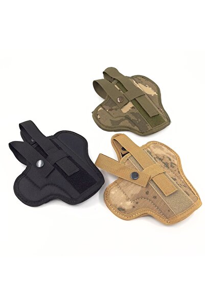 Asker Kolisi Velcro Full Butterfly Holster - Military Material
