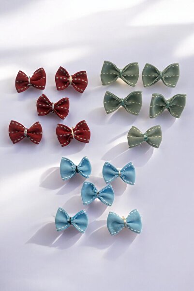 kalben accessories قوس قماش مكون من 15 قطعة - قوس شريطي مستورد مصنوع يدويًا