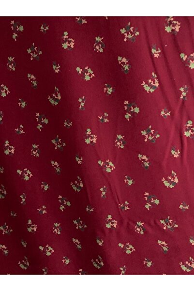 Evimmis Desenli Pamuklu Lüx Belmando Viskon Kumaş Elbiselik Eteklik Şalvarlık Çift En:150 Cm