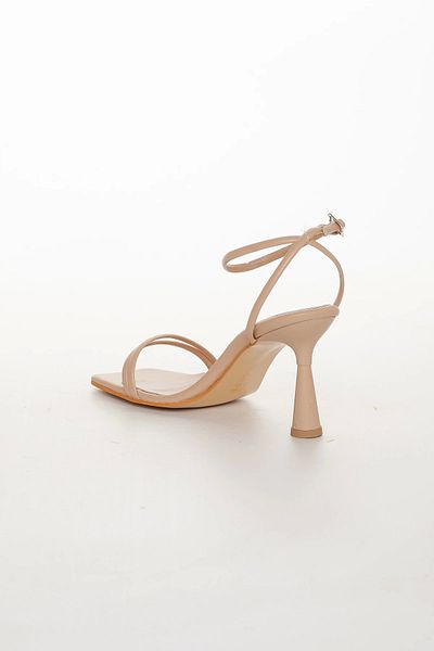 MFT AYAKKABI Nud 9 cm Pantofi cu toc subțire