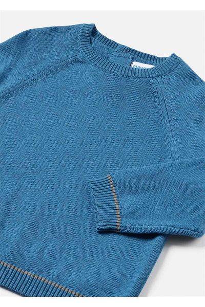 MAYORAL Baby Boy Blue Basic Sweater - 351