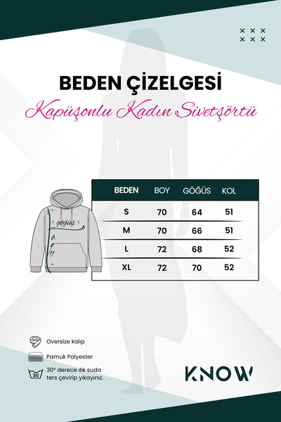 Know Unisex Spirit Sweatshirt Siyah