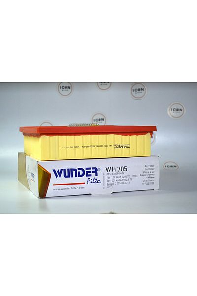 WUNDER FILTER Icon Group - Mercedes 124 Case E250 Td E300 Td 201 Case 190 Air Filter - Wh 705
