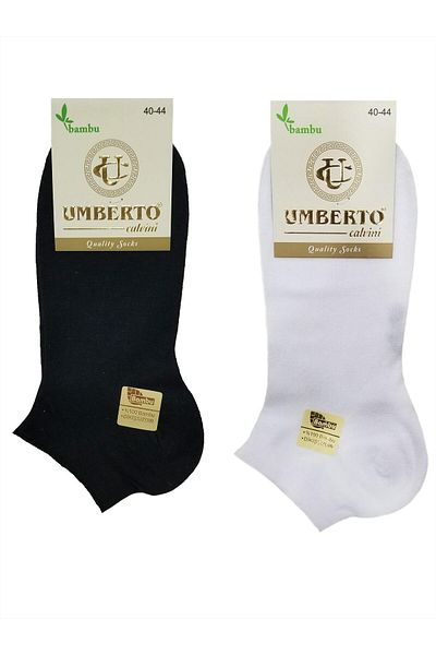 Umberto Calvini Мъжки чорапи Umberto Boots от естествен бамбук, 6 броя - 307