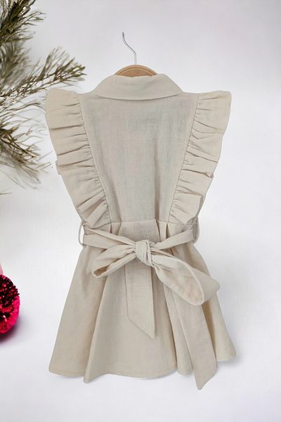 Ponchiq Rochie panglică 100% bumbac pentru fetiță/copil