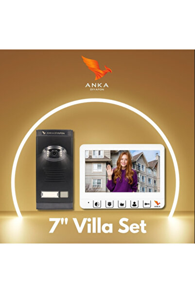 STLIFE Anka 7" Villa Set Görüntülü Diyafon Villa Tam Set 3 Yıl Garanti