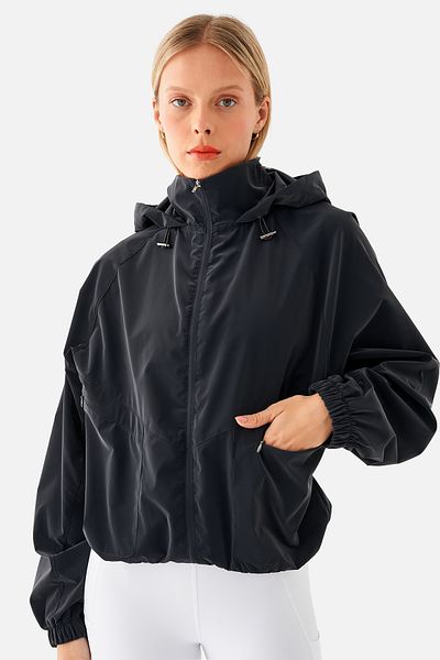 Superstacy Grace Black Raincoat