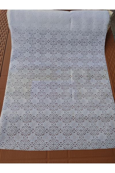 KAPLANBABA PVC Lace Interior Cabinet Shelf Cover White Lace Refrigerator Drawer Anti-Slip Kitchen Coffee Table Multi-Purpose Cover