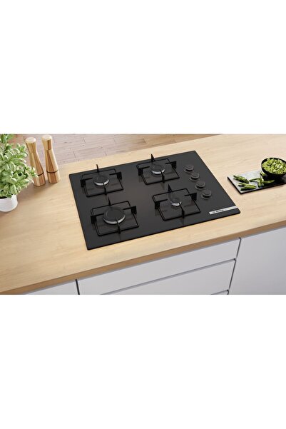 Bosch POP7C6P30O Siyah 67 cm Ankastre Ocak