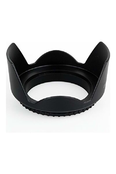 DP Canon 18 55mm 58mm Vidalı Yaprak Parasoley Hood