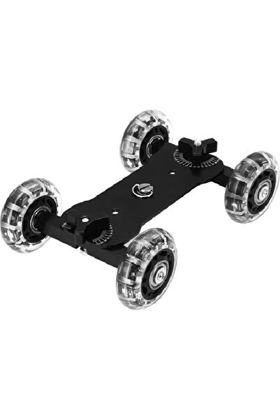 DP Dslr Makinalar İçin Mini Dolly Kit Skater Kamera Arabası