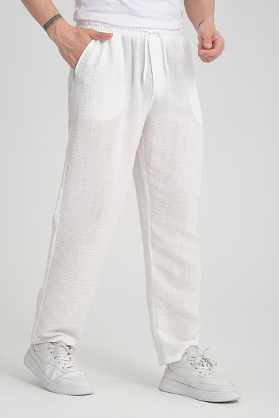 Valiberta Baggy Mold White Aerobin Trousers