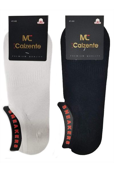 Mia Calzente 6 броя мъжки маратонки, модел балерина, чорапи