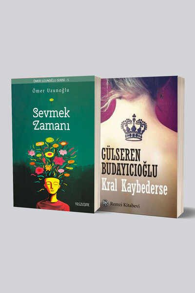 Ritüel Yayınları Sevmek Zamanı Kral Kaybederse 2 Kitap Set Mustafa Sevinç