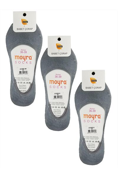 Moyra Socks Чорапи Moyra 12 броя от модал балерина със силиконов гръб