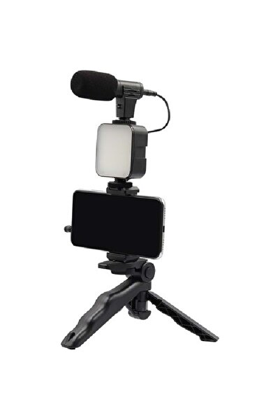 DP Ay-49 Video Making Kit Youtube Tiktok Işık Tripod Vlog Video Kayıt Işık Kumandalı Foto Video Işık
